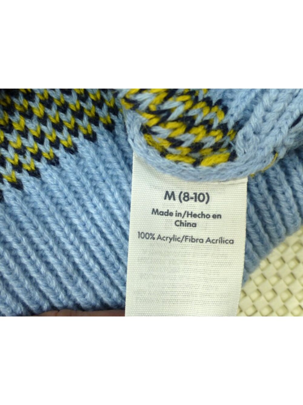 NWT Stranger Things No Boundaries Scottie Dog Sweater Blue M Netflix Ribbed Knit - Picture 14 of 15